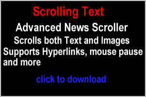 click to download the Advanced Scrolling Text / News Scroller software